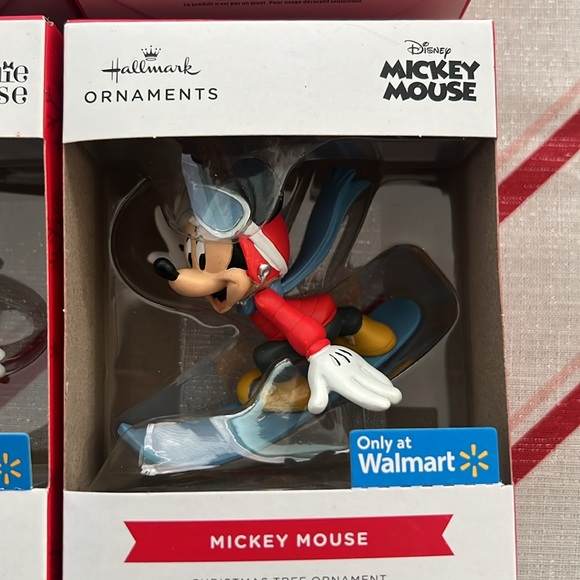 Set of four Hallmark Mickey Mouse ornaments - Picture 5 of 5